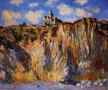 L’église de Varengeville Morning Effect Claude Monet Peinture à l'huile